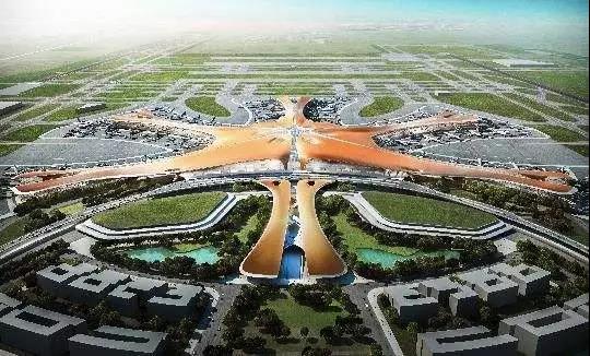 北京钢结构新机场,简直是科幻大片里的外星人基地!