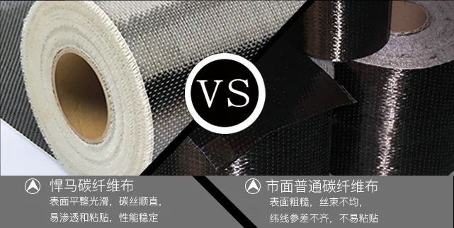 碳纤维布和芳纶布在加固上有什么不同
